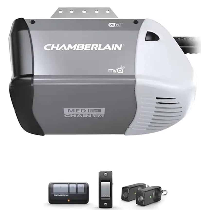 Chamberlain 0.5-hp Smart Chain Drive Works with MyQ with Built-in WiFi