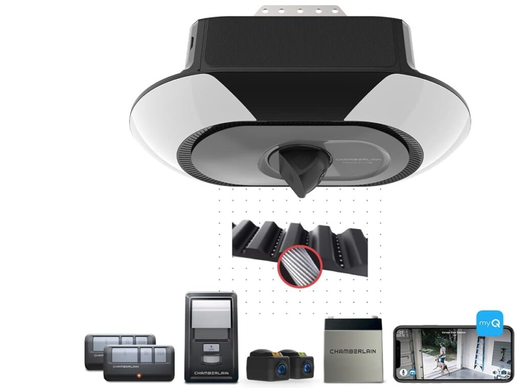 Chamberlain B6753T Smart Garage Door Opener Video Streaming