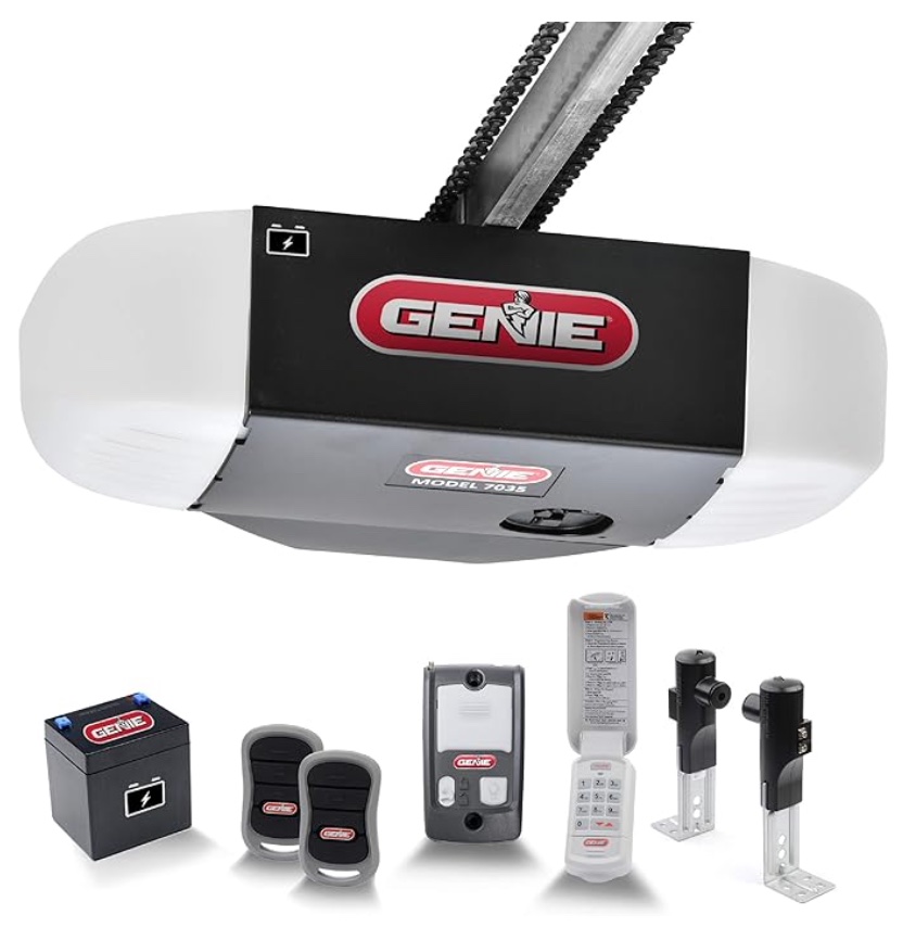 Genie Chain Drive 750 3:4 HPc w:Battery Backup - Heavy Duty Wireless Keypad